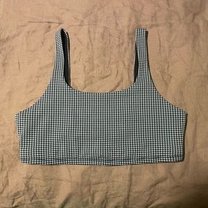 Alo Yoga houndstooth sports bra